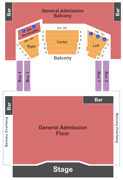 House Of Blues Cleveland Seating Chart